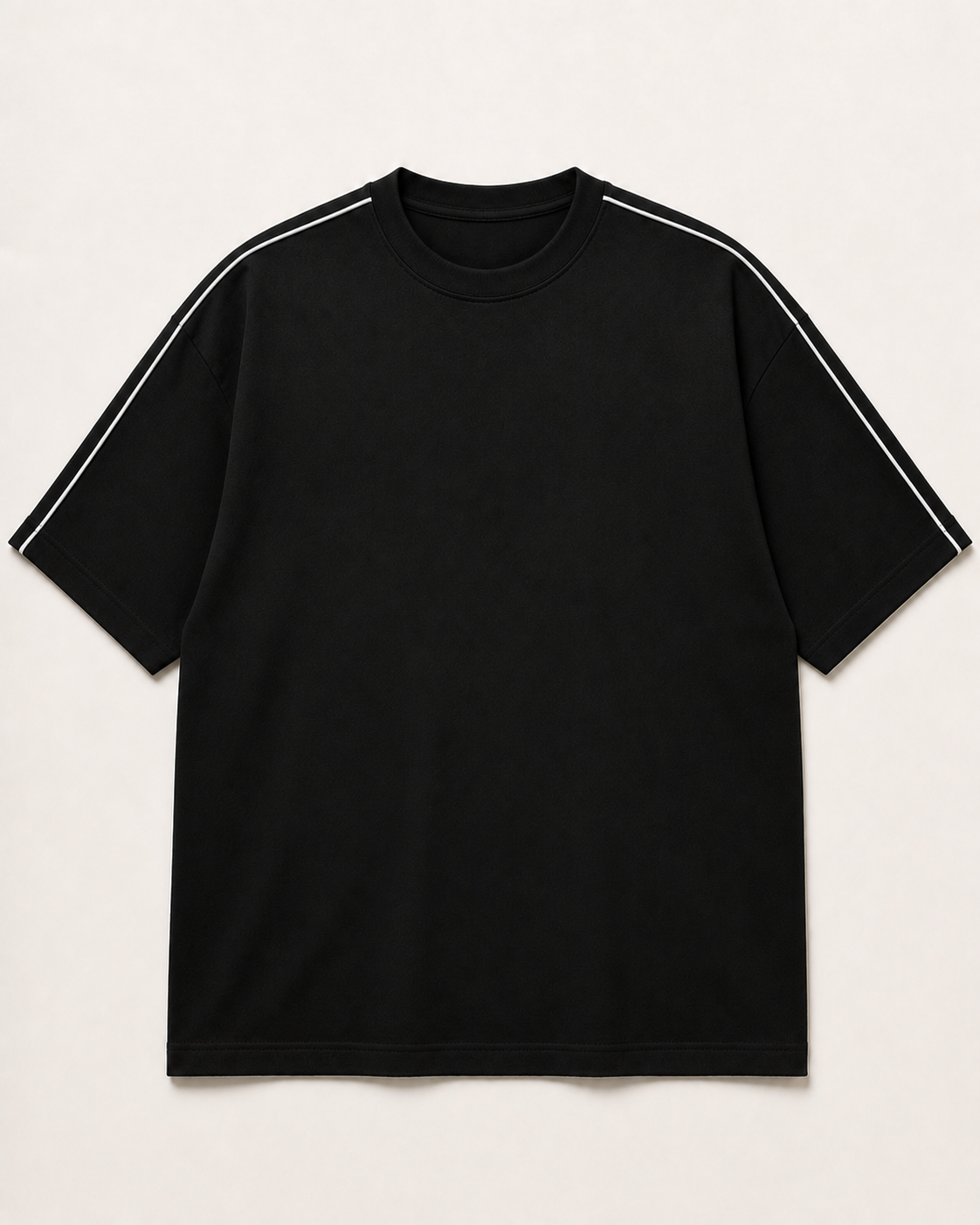 The "Signature" Heavyweight Terry Tee - Black