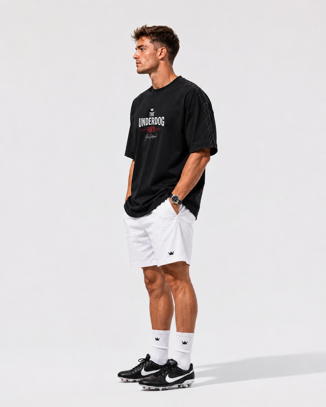 THE UNDERDOG "HK9" Heavyweight Oversized Tee