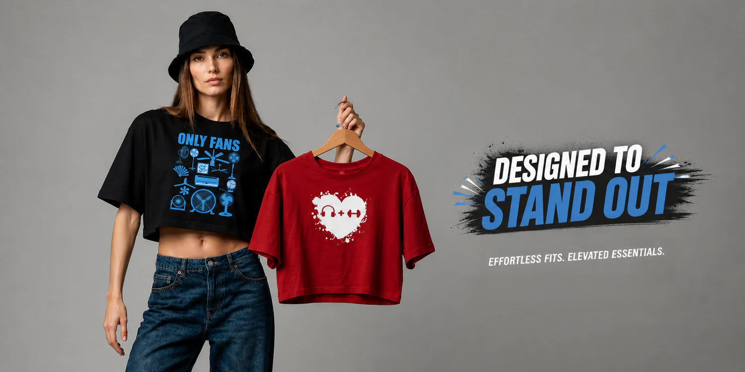 Oversized Crop Tees