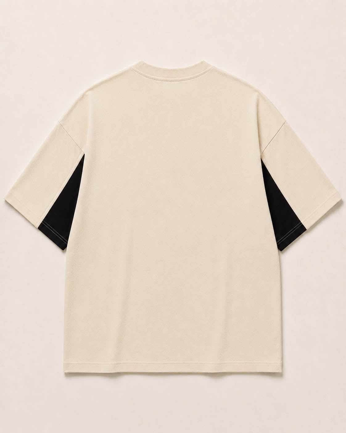 GRPHX Artisan Premium Heavyweight Oversized Tee | Dual-Tone Urban Essential - White