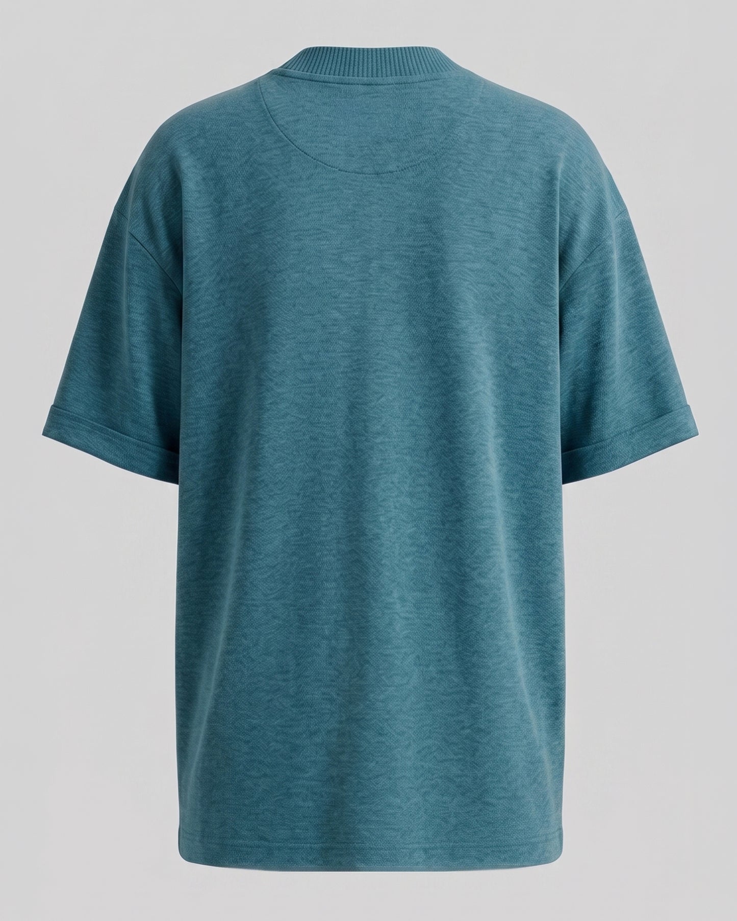 Sea Pine Oversized V-Neck | 280 GSM Cotton Terry