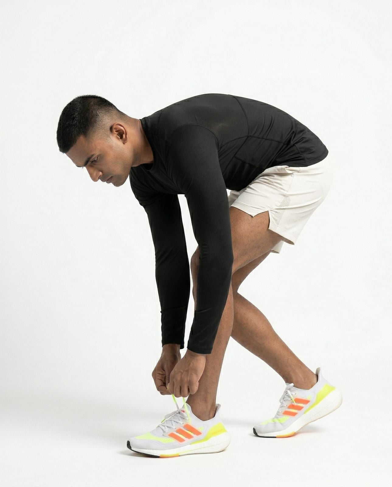GRPHX CoreFlex all-black compression tee side view