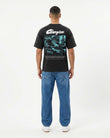 GRPHX Champion graphic oversized t-shirt back view – premium cotton streetwear