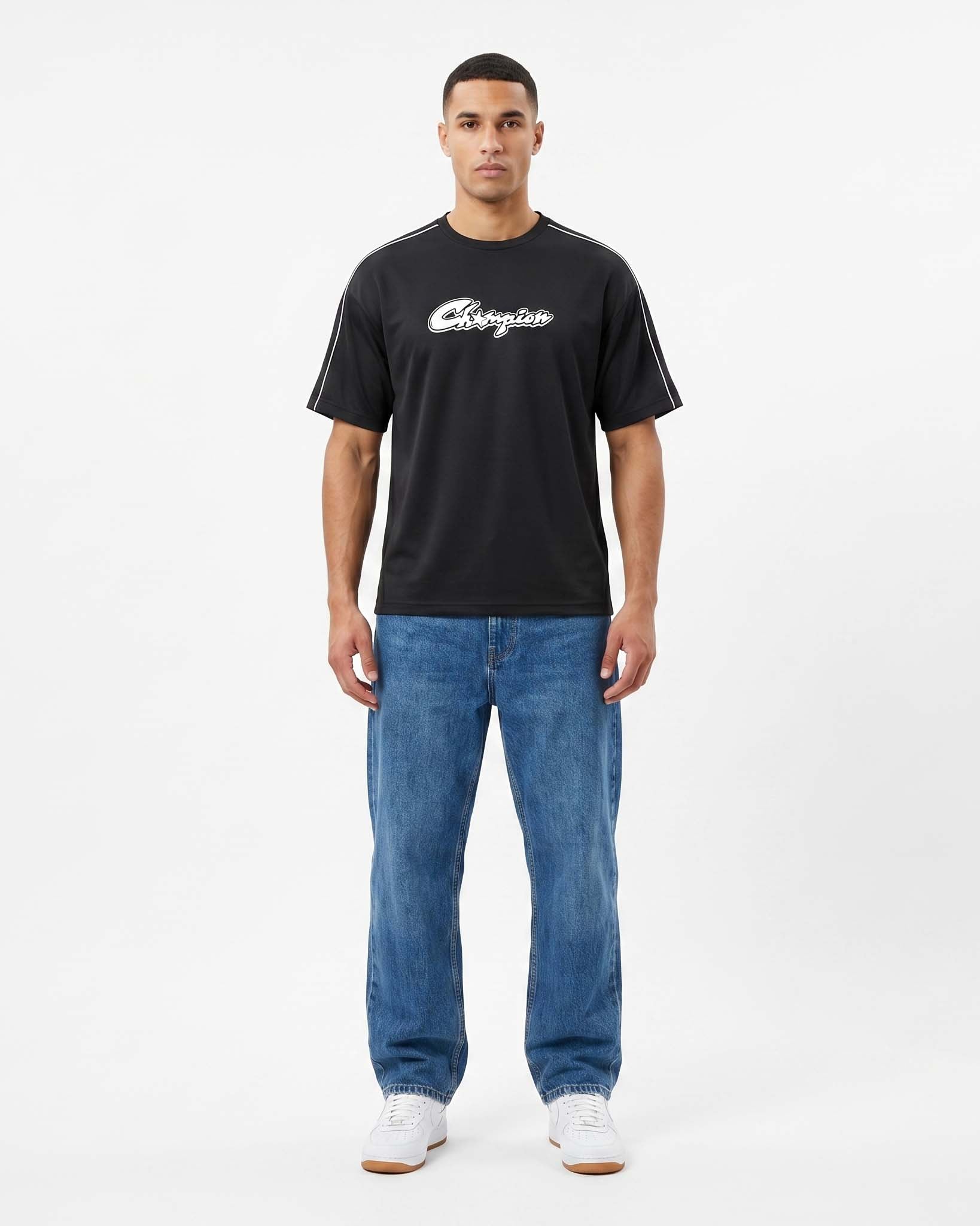 GRPHX Champion graphic tee – front