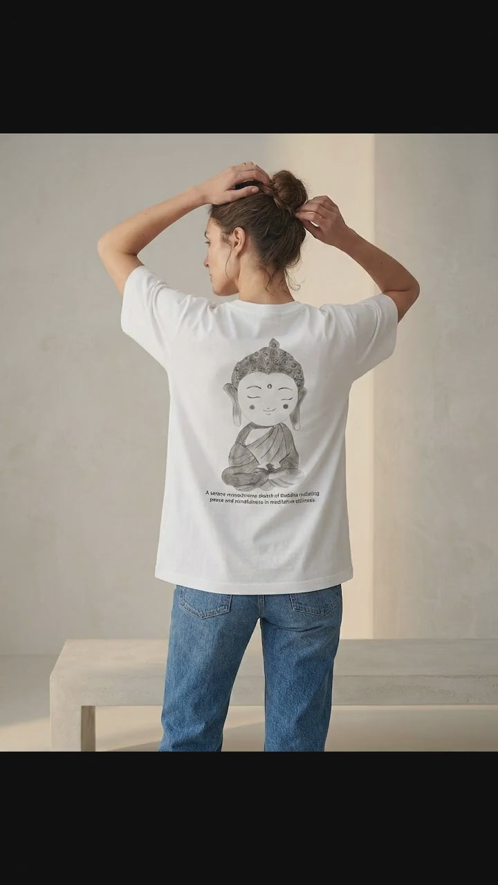 GRPHX Little Zen oversized cotton t-shirt India premium streetwear video
