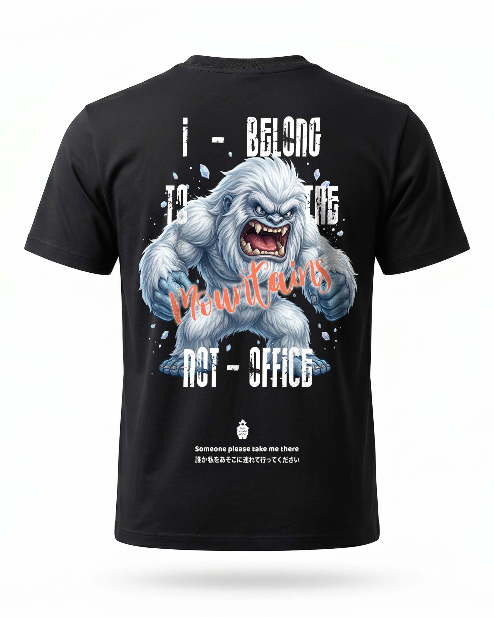 GRPHX “Mountain Mode” Graphic Oversized T-Shirt – Premium Cotton Streetwear